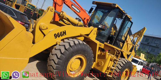 8825*2960*3590mm  23TON Weight Loader  286HP Engine Force  Used Caterpillar 966h Wheel Loader Good Condition