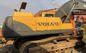 VOLVO EC360 1.4cbm Used Excavator Machine 2015 Year With 5.5km/H Rated Speed