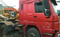 Red Color Howo 6x4 Tractor Truck Heavy Construction Work 6840x2496x3850mm