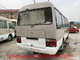 Grey Color Used Toyota Coaster Bus 1HZ  Manual Transmission   Second Hand Diesel Bus 23-30 Passenger