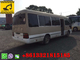 In stock Brown Comfortable  Seats For Sale and White Color Bus Used Toyota Coaster Bus New Come