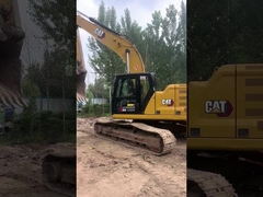 24500Kg 中古 クローラー 水力掘削機 CAT326 Cat® C4.4 モーター付き