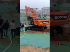 中古 ドーサン DX215 バックホー 掘削機 20800kg 0.92m3 バケツ